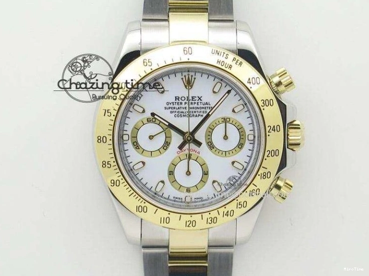 MiroTime 0522 DailyWear Daytona 116500 VRF 1:1 Best Edition White Dial on SS Bracelet A7750 V 1646